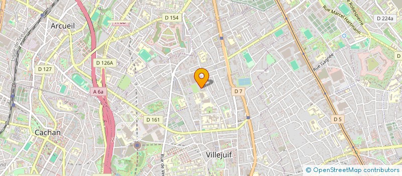 localisation de l'entreprise DCTRANSPRIVE à VILLEJUIF