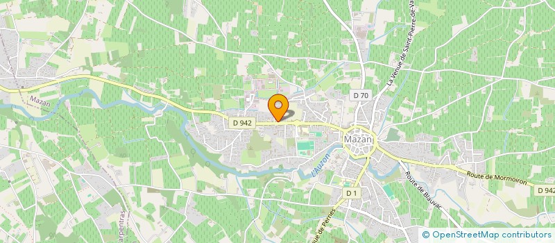 localisation de l'entreprise DCV  MAZAN