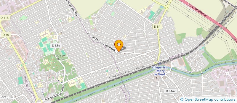 localisation de l'entreprise DCVB  SAINT-MARD