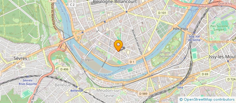 localisation de l'entreprise DCWP TAXIS à BOULOGNE-BILLANCOURT