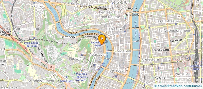 localisation de l'entreprise DD à LYON