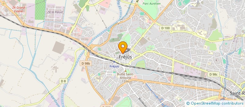 localisation de l'entreprise DD.B.M.SERVICE à FREJUS