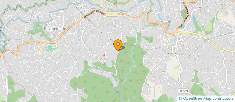 localisation de l'entreprise DD CONSULTING  PEYMEINADE