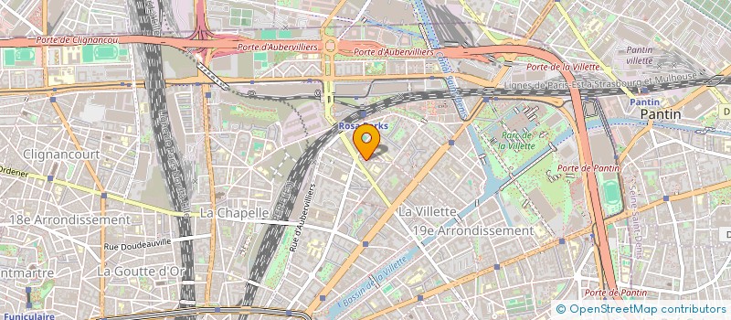 localisation de l'entreprise DD EXPRESS  PARIS