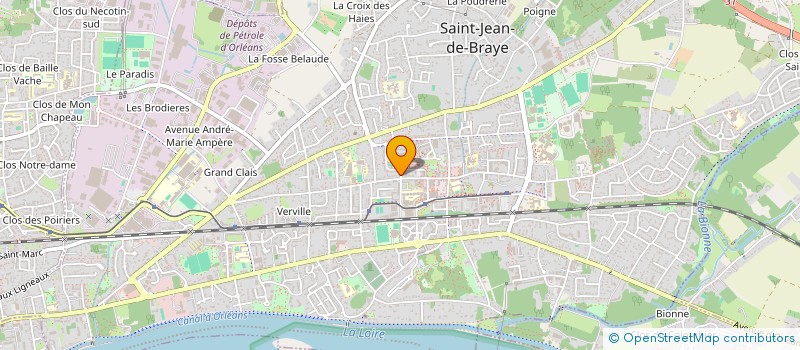 localisation de l'entreprise DD EXPRESS  LA CHAPELLE-SAINT-MESMIN