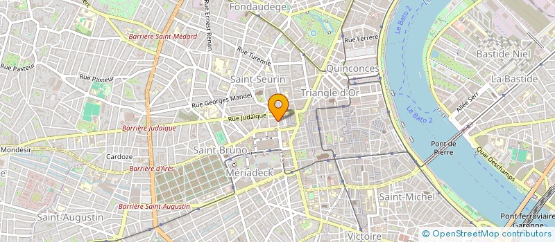 localisation de l'entreprise DD.F  BORDEAUX