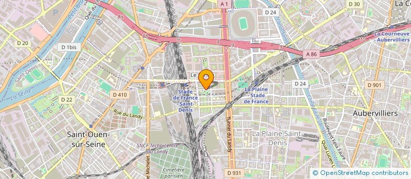 localisation de l'entreprise DD'S  SAINT-DENIS