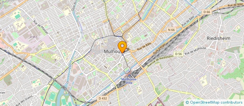 localisation de l'entreprise DD'S FACTORY  MULHOUSE