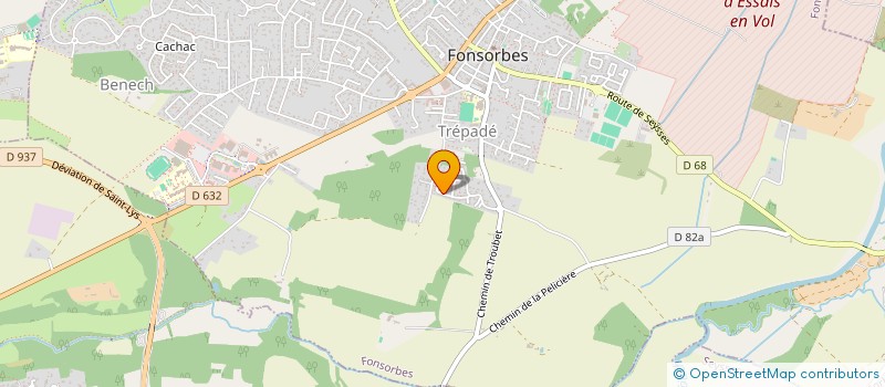 localisation de l'entreprise DD TRANSPORTS 31  TOULOUSE