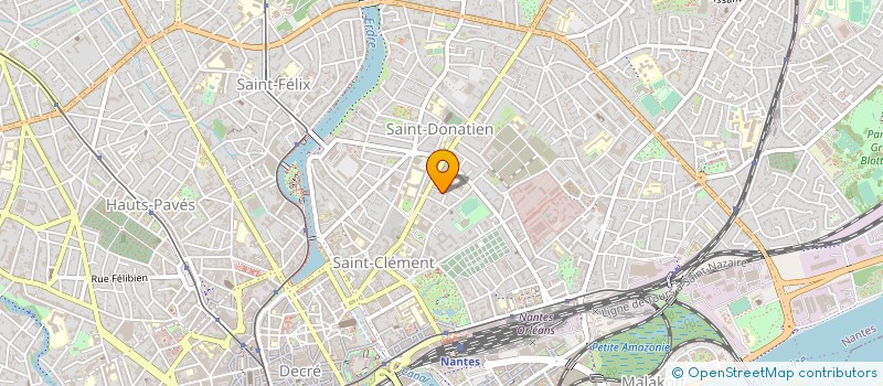 localisation de l'entreprise DD ZEBRE  NANTES