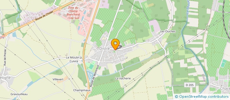 localisation de l'entreprise DD2K  DISTRE