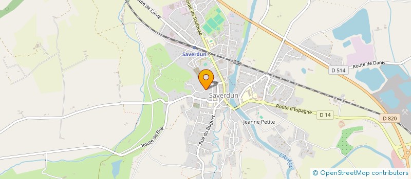 localisation de l'entreprise DD2TD à MONTAUT