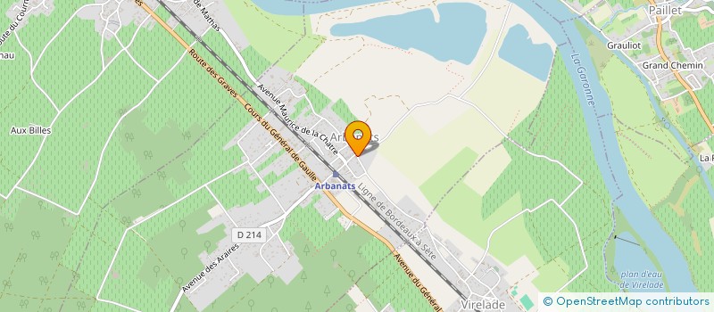 localisation de l'entreprise DDA RENOVATION  ARBANATS