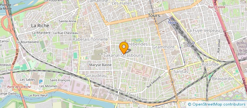 localisation de l'entreprise DDB IMMO  TOURS