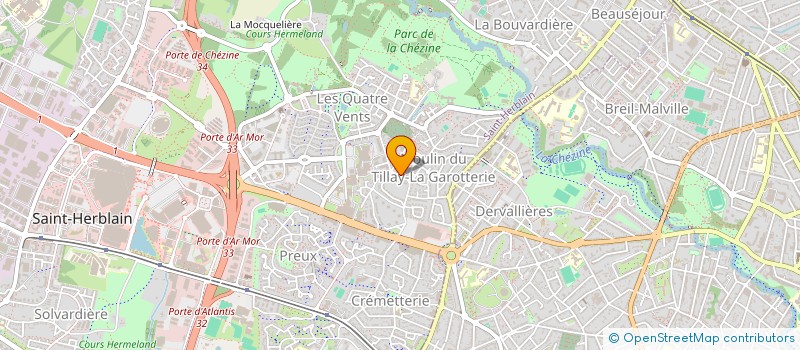 localisation de l'entreprise DDB INVEST à SAINT-HERBLAIN