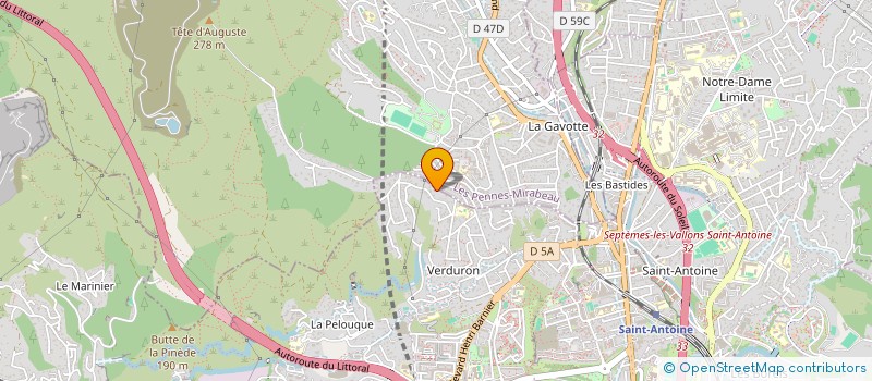 localisation de l'entreprise DDB TRANSPORTS à MARSEILLE