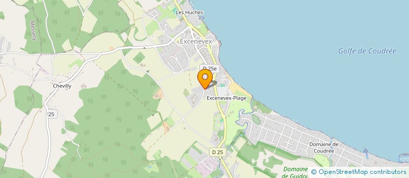 localisation de l'entreprise DDC  EXCENEVEX