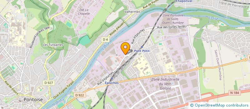 localisation de l'entreprise DDC  CERGY