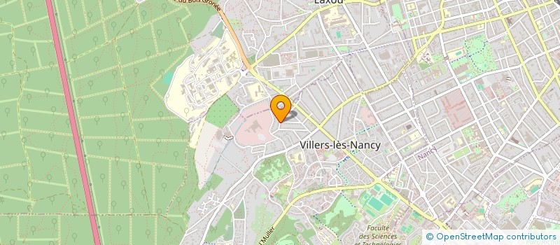 localisation de l'entreprise DDC 54 à VILLERS-LES-NANCY