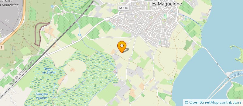 localisation de l'entreprise DDC DES SALINES  VILLENEUVE-LES-MAGUELONE