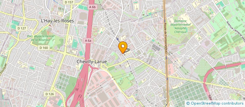 localisation de l'entreprise DDC FINSERV  CHEVILLY-LARUE