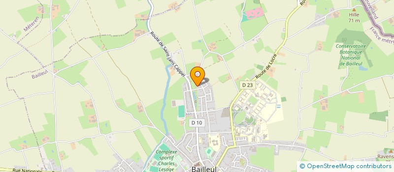 localisation de l'entreprise DDC FLANDRES à BAILLEUL