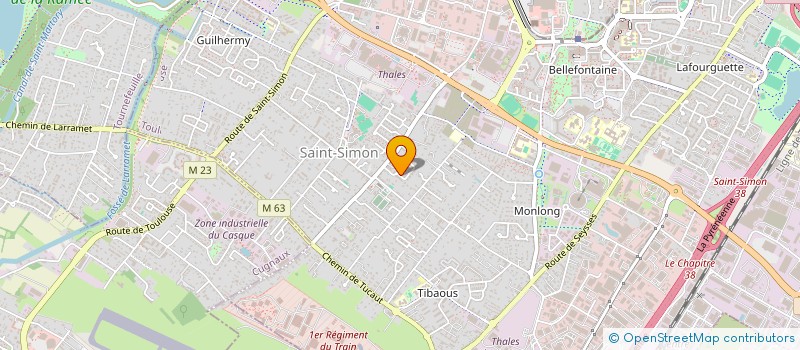 localisation de l'entreprise DDC MAITRISE D'OEUVRE à TOULOUSE