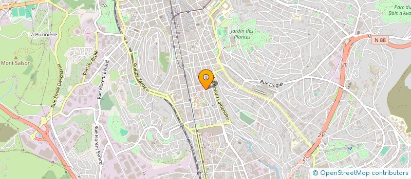 localisation de l'entreprise DDC MOVEMENT  SAINT-ETIENNE