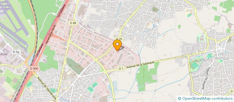 localisation de l'entreprise DDC POLYGONE à PERPIGNAN