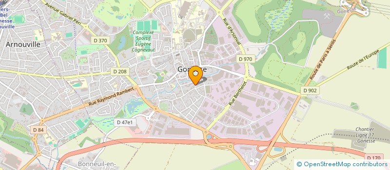 localisation de l'entreprise DDCS CONSULTING  BAILLET-EN-FRANCE