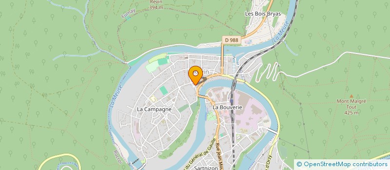 localisation de l'entreprise DDCSA à REVIN