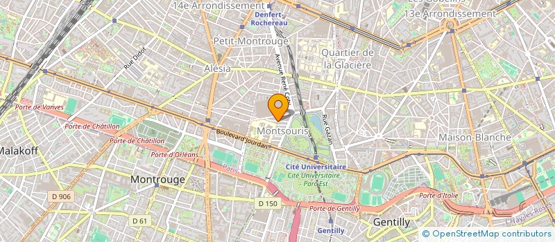 localisation de l'entreprise DDDDH à PARIS