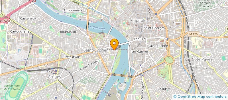 localisation de l'entreprise DDDM & CIE à TOULOUSE
