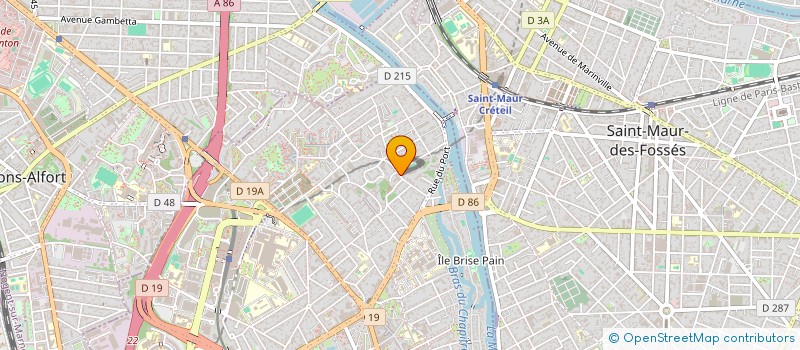 localisation de l'entreprise DDF CONSULTING  CRETEIL