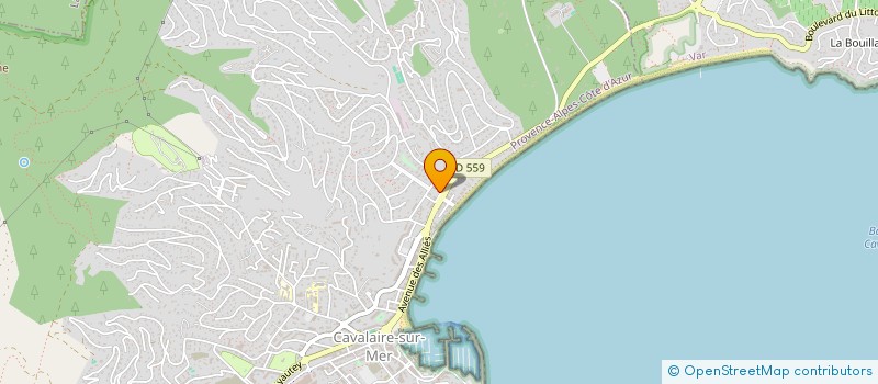 localisation de l'entreprise DDF O CAVALAIRE à CAVALAIRE-SUR-MER