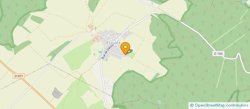 localisation de l'entreprise DDFG  ETAULES