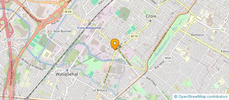 localisation de l'entreprise DDH à CROIX