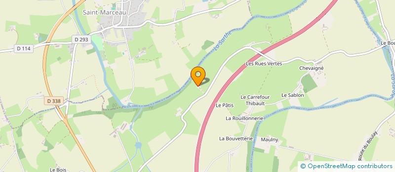 localisation de l'entreprise DDH  JOUE L'ABBE