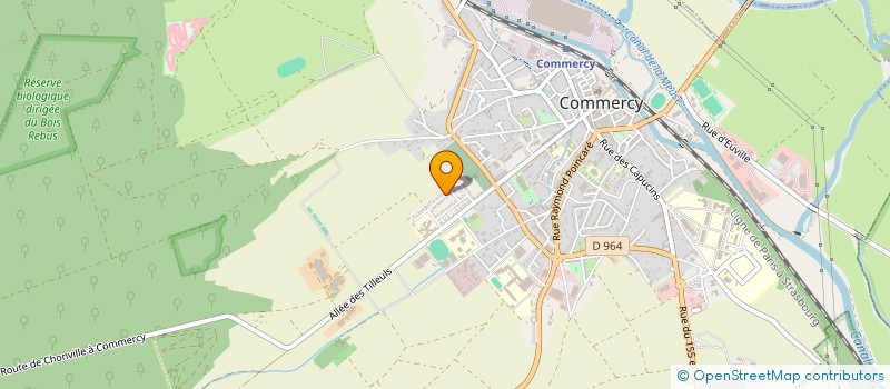 localisation de l'entreprise DDI  COMMERCY