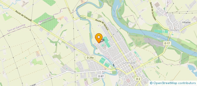 localisation de l'entreprise DDI  GRENADE