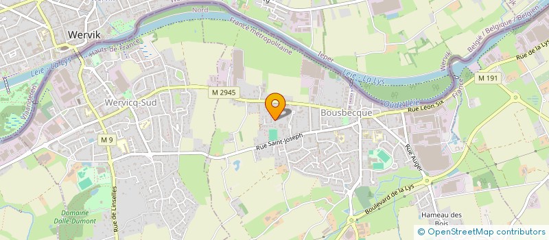 localisation de l'entreprise DDINVEST  BOUSBECQUE