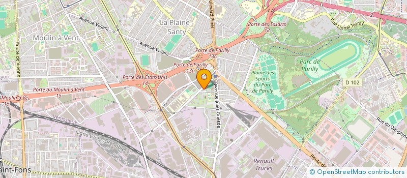 localisation de l'entreprise DDJ SEMBAT  VENISSIEUX