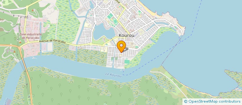 localisation de l'entreprise DDJE CLIMATISATION à KOUROU