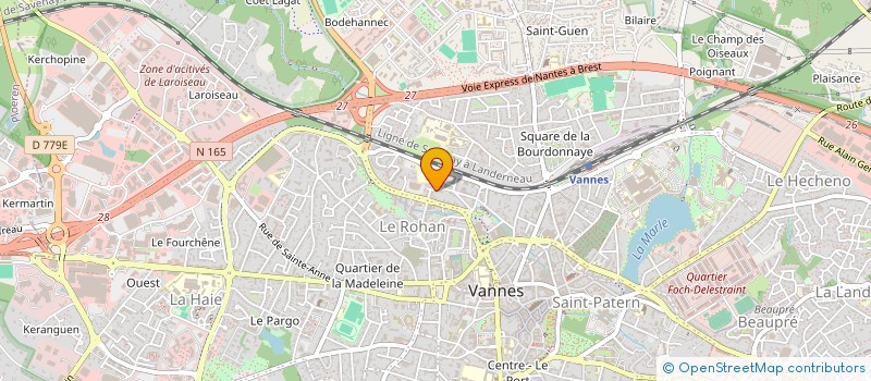 localisation de l'entreprise DDK à VANNES