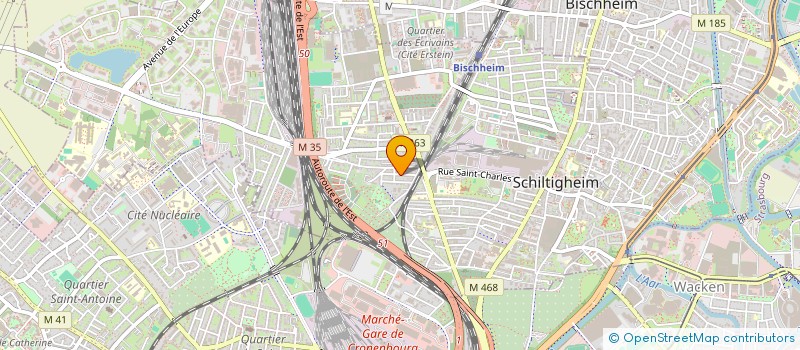 localisation de l'entreprise DDK  SCHILTIGHEIM