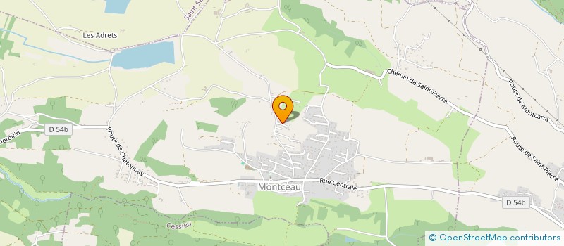 localisation de l'entreprise DDK INVESTISSEMENT  RUY-MONTCEAU