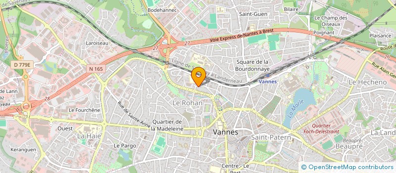 localisation de l'entreprise DDK PRO à VANNES