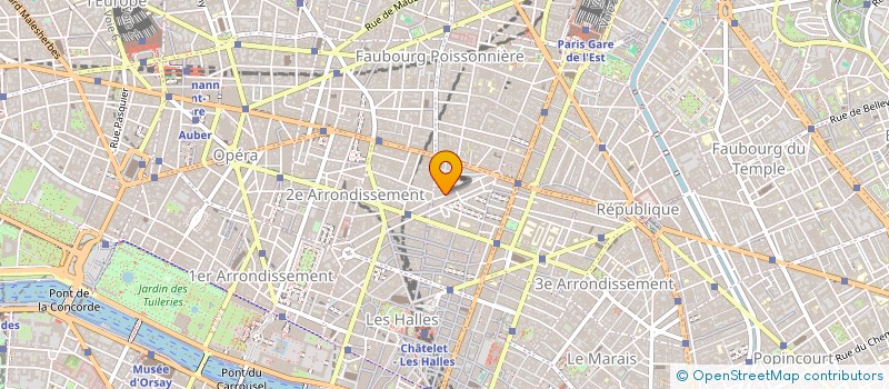 localisation de l'entreprise DDL GROUPE à PARIS