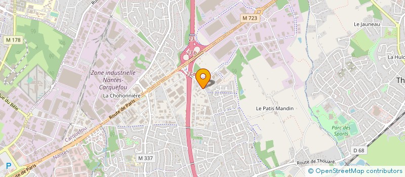 localisation de l'entreprise DDLCT SAS  SAINTE-LUCE-SUR-LOIRE