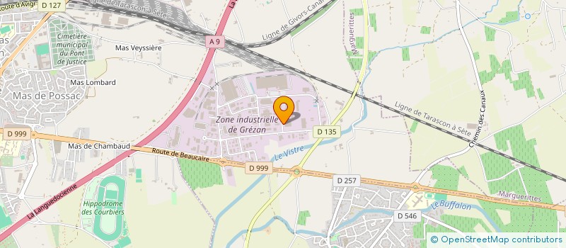 localisation de l'entreprise DDLM CASH PRO  NIMES